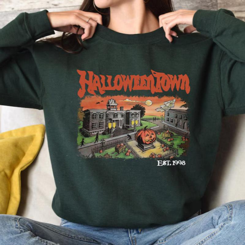 Sudaderas cómodas y estampadas de Halloween (Est. 1998)