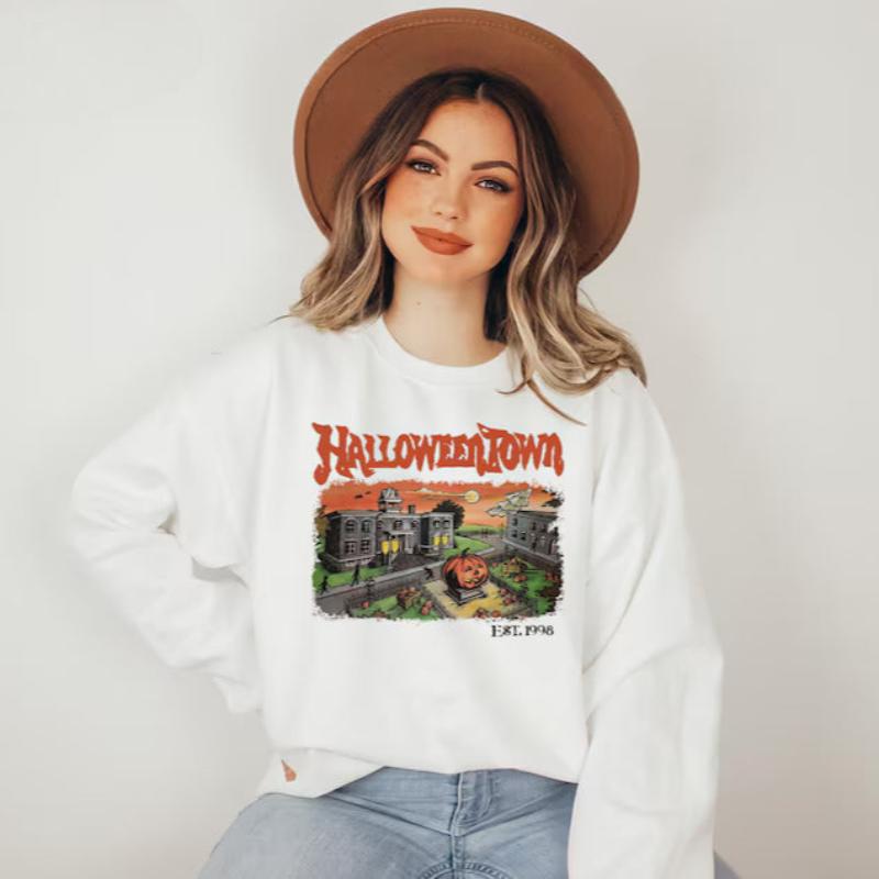 Sudaderas cómodas y estampadas de Halloween (Est. 1998)