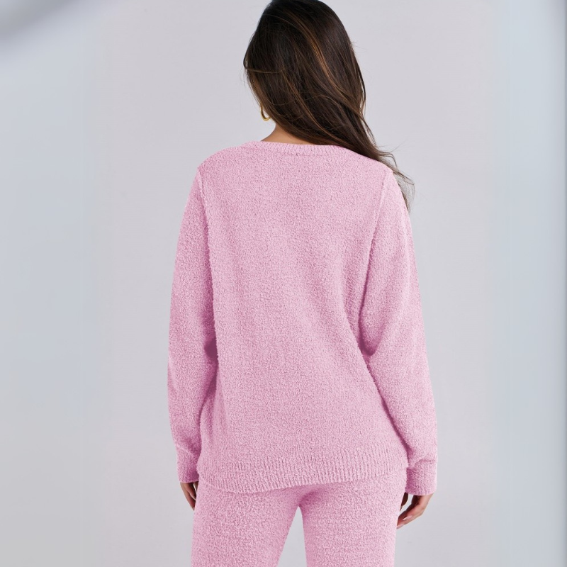 Flauschiges Fleece-2-teiliges Outfit