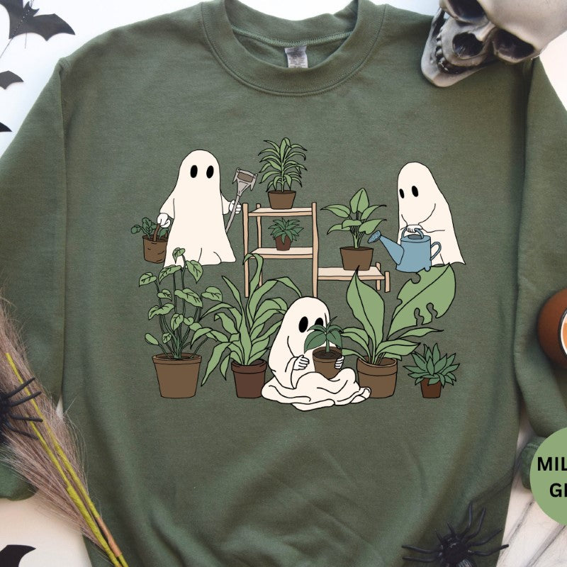 Camiseta de Halloween Plant Mansion