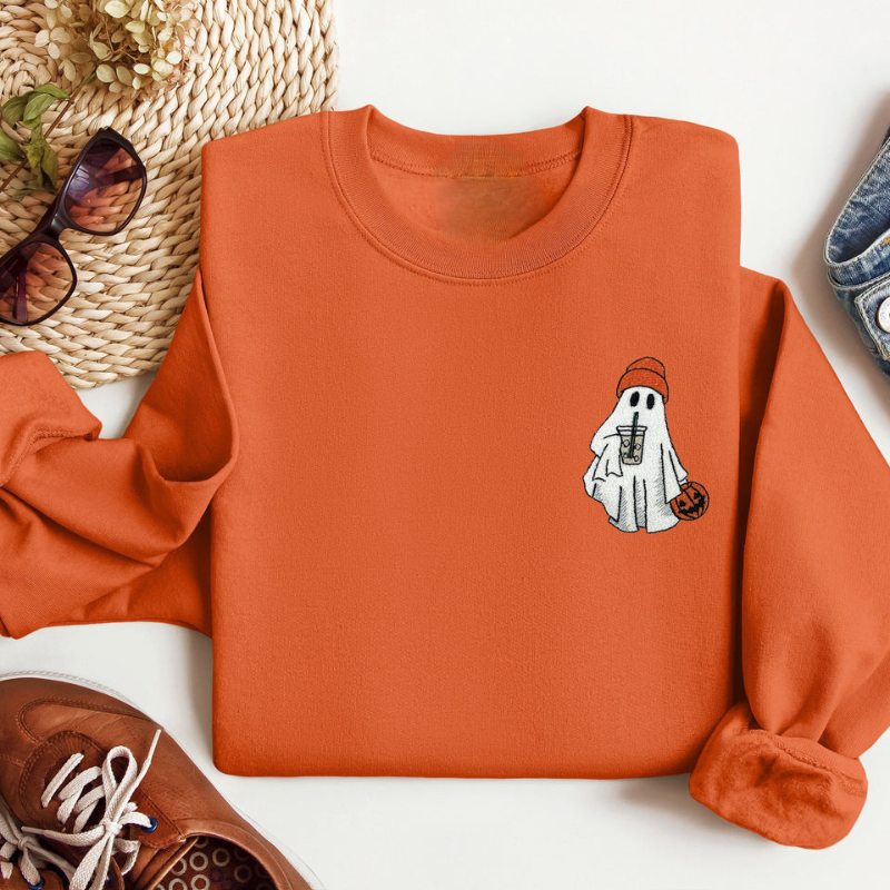 Sudadera con estampado de espíritu lúdico