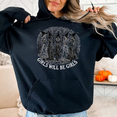 Mädchen werden Mädchen sein Feministisches Sweatshirt