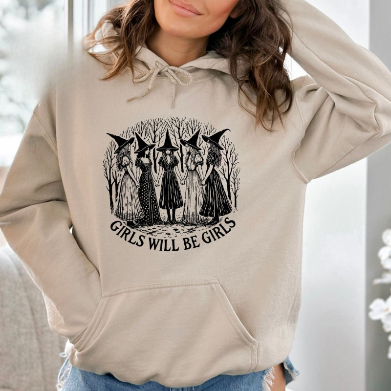 Mädchen werden Mädchen sein Feministisches Sweatshirt