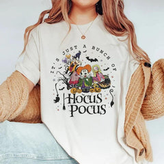 Halloween-Shirt mit Hocus Pocus-Aufdruck