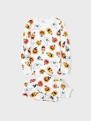Conjunto de pijama familiar con estampado de Halloween