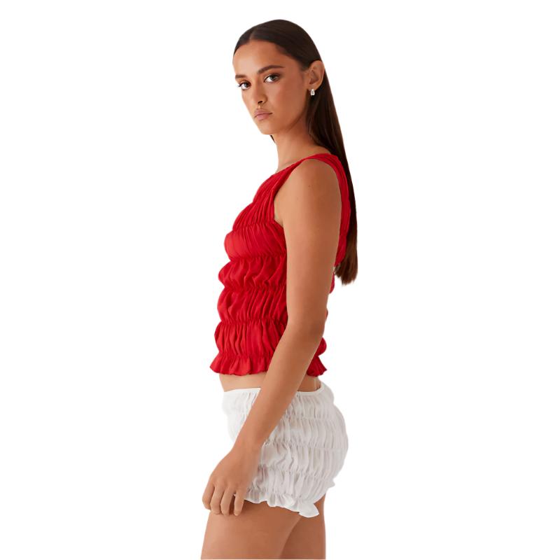 Messina – Gerüschtes Tanktop-Set