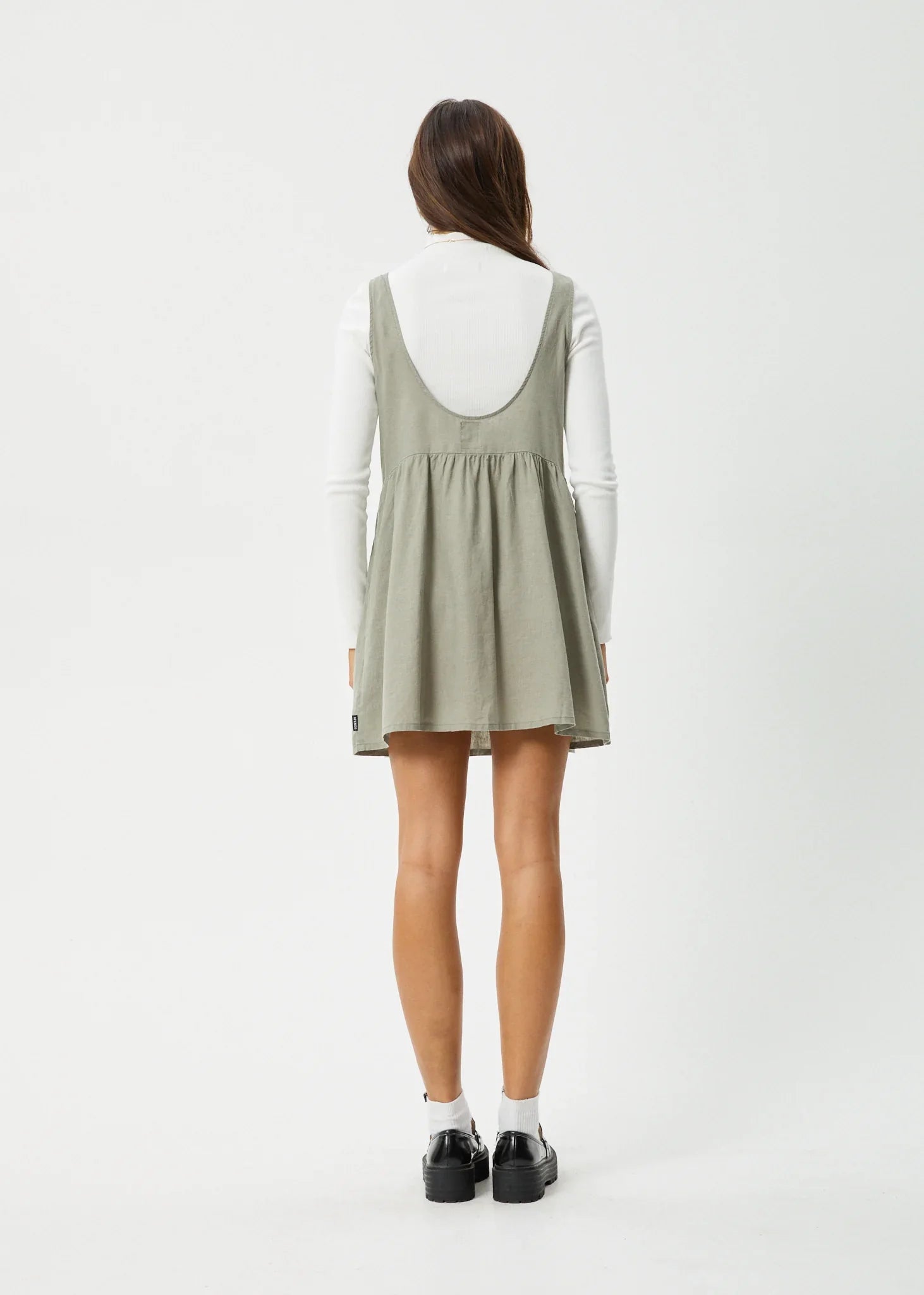 Modern Utility Pinafore Dress