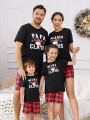 Passendes Shorts-Set für die Familie „Papa und Claus“