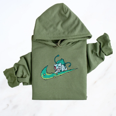 Sudadera con capucha gráfica de Pokémon con diseño urbano