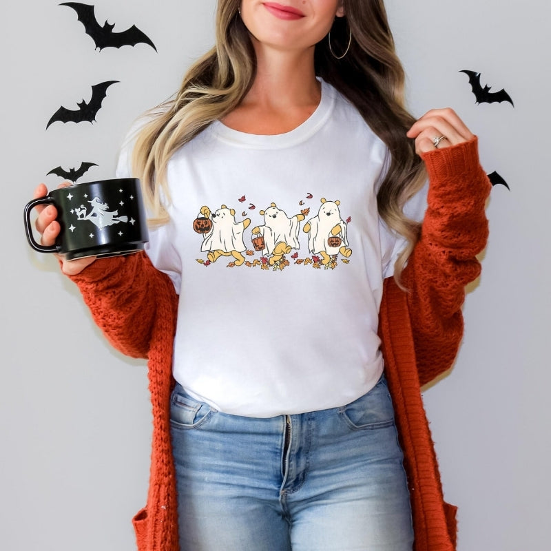 Retro Winnie The Pooh Halloween Shirt