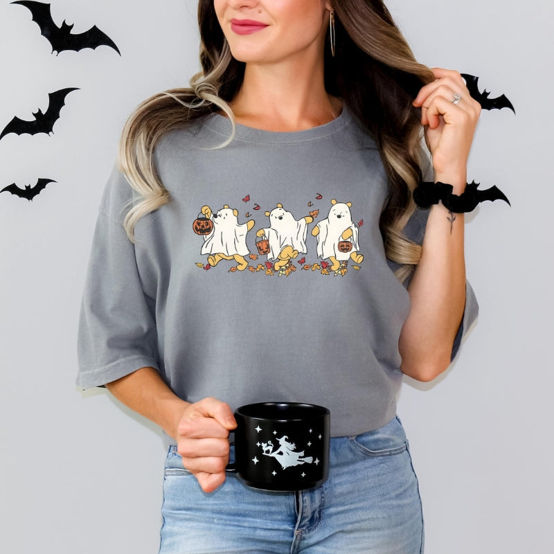 Camiseta retro de Halloween de Winnie the Pooh