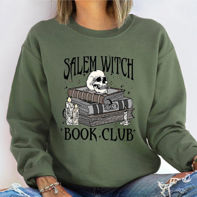 Sudadera del Club de lectura de las brujas de Salem