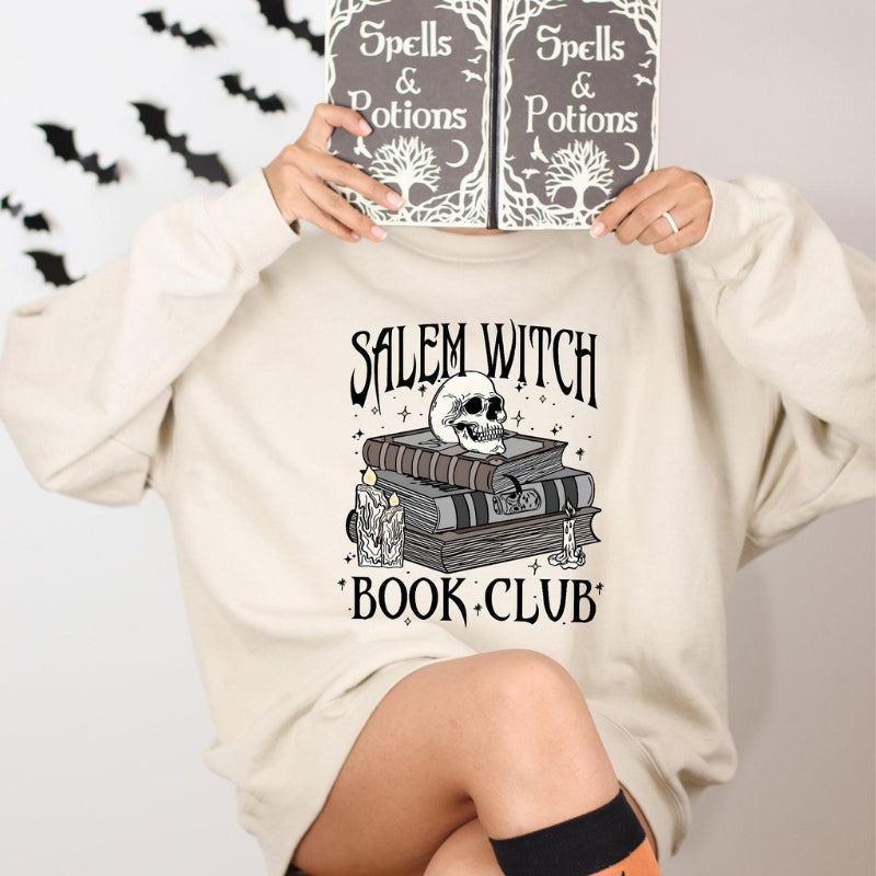 Sudadera del Club de lectura de las brujas de Salem