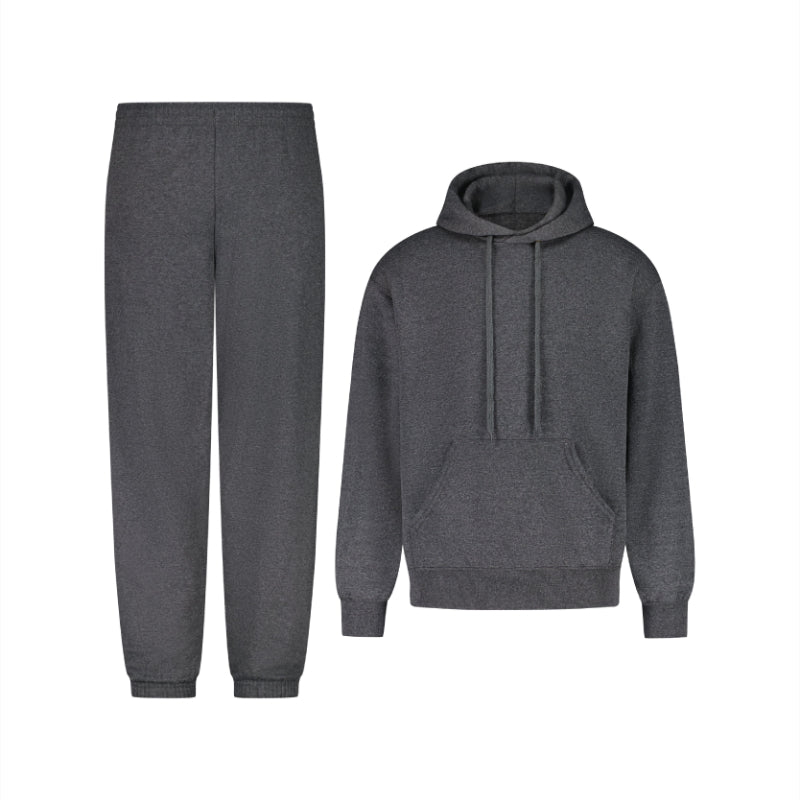 Two Piece Jogger Pants And Pullover Hoodie Set