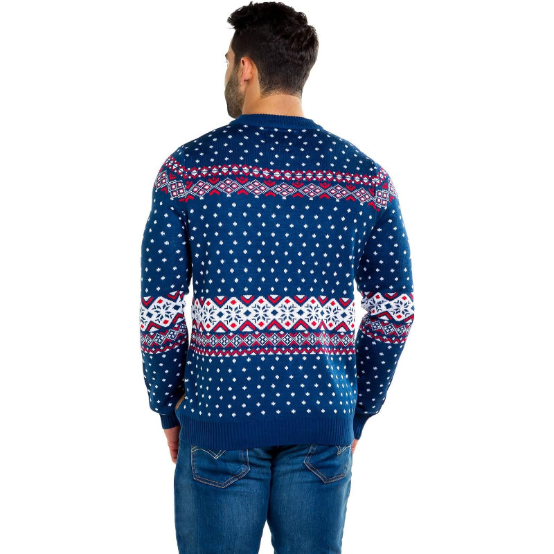 Cheerful and Quirky Christmas Holiday Pullover Sweater