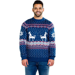 Cheerful and Quirky Christmas Holiday Pullover Sweater