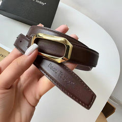 Casual Genuine Cow Leather Belt