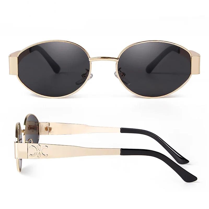 Retro Oval Sunglasses for Women
