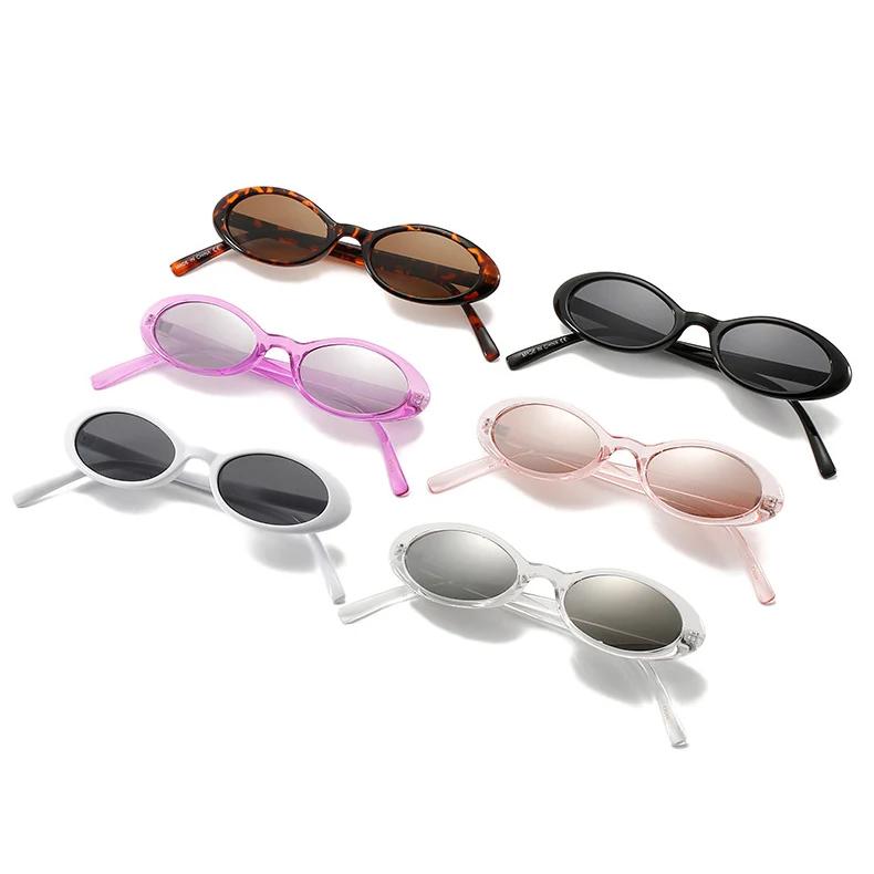 Chic Retro Oval Sunglasses for Women