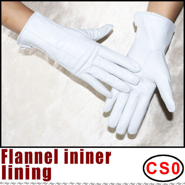 Schaffellhandschuhe Winter Wärme Plus Samt Kurz Thi