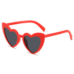 Heart-Shaped Cat Eye Sunglasses for Women