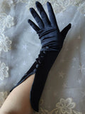 Studio Photographer's Wedding Dress Satin Gloves