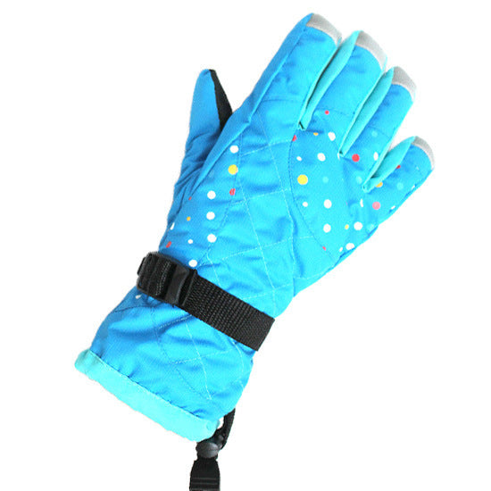 Guantes gruesos para niñas para montar a caballo, esquiar, escalar al aire libre, en invierno