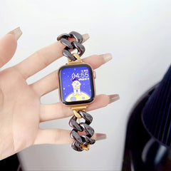 Reloj Cerámica Acero Inoxidable Cadena Correa Metal