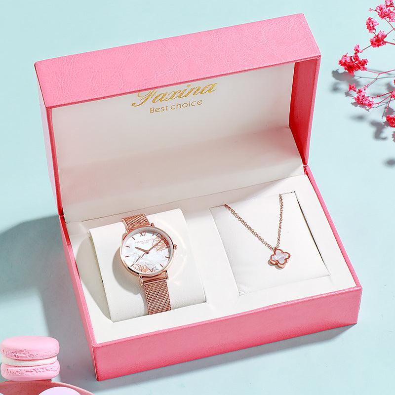 Set de regalo reloj francés para mujer