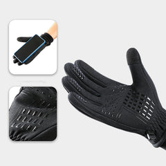 Verdickte Ski-Touchscreen-Handschuhe mit Spritzschutz