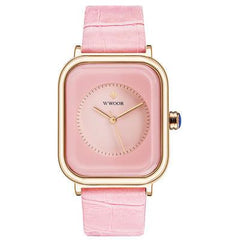 Reloj Hold Love 8877 para mujer, cuadrado, de cuarzo, informal.