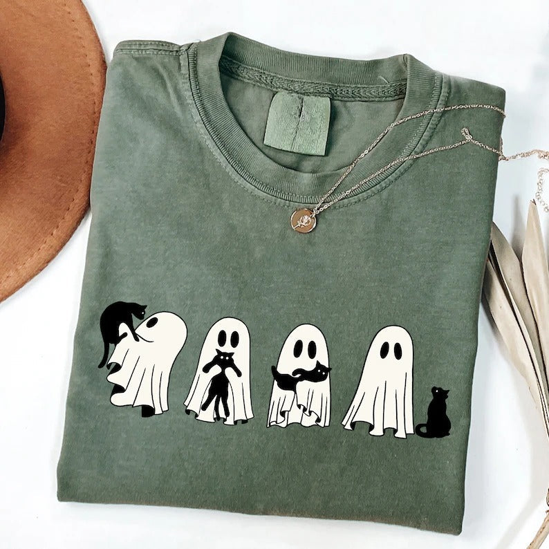 Halloween Graphic Comfy T Shirts