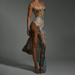 Strapless  Chiffon Dress
