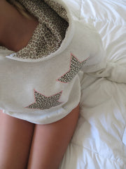 Cozy And Stylish Leopard Printed Hoodie