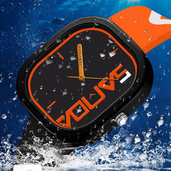 Silicone Square Trend Waterproof Watch