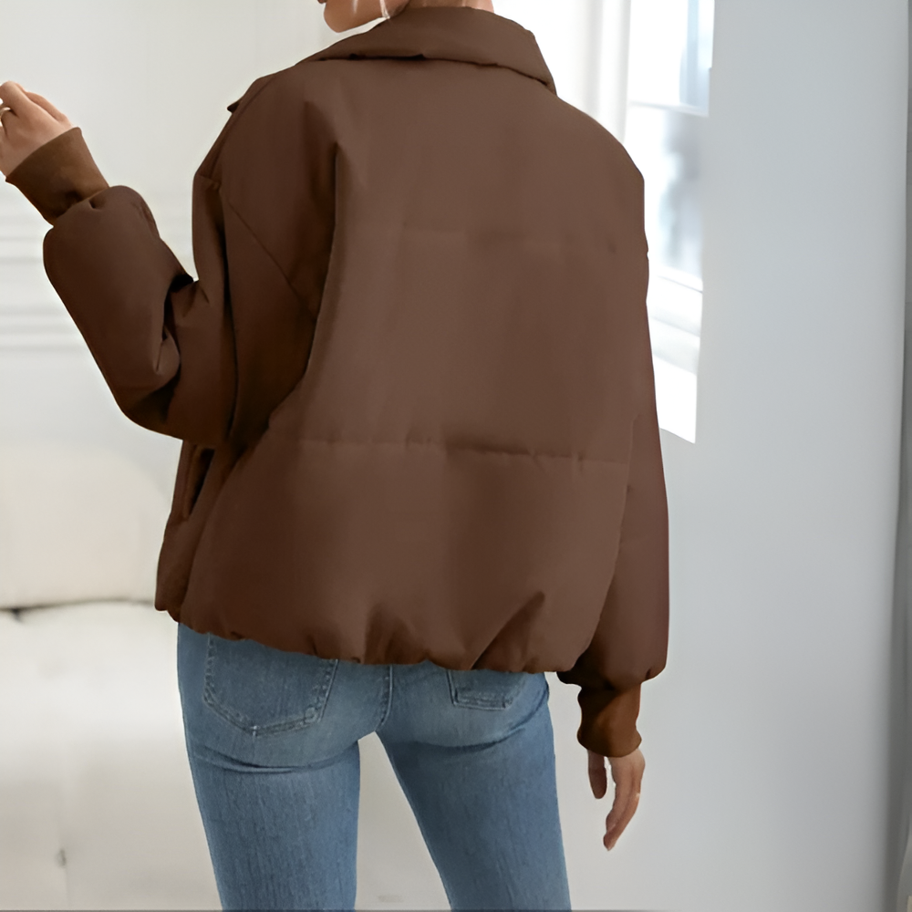 Vielseitige Pufferjacke mit Reißverschluss