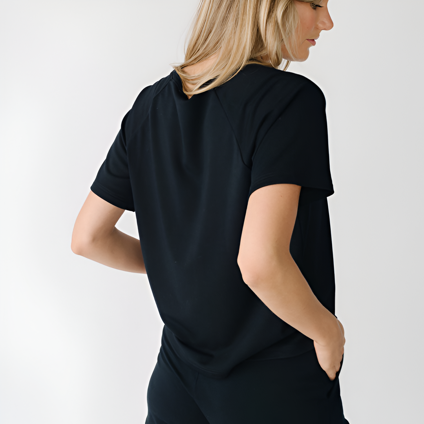 Ultra Soft Raglan Sleeve Lounge Tee