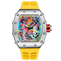 Quarzuhr Tourbillon Skelett Trend