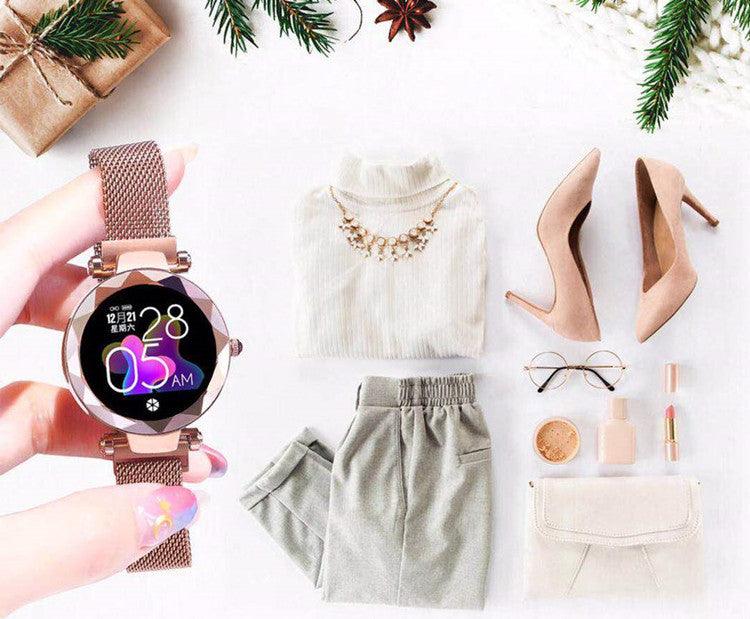 Smart Watch Menstrual Cycle Heart Rate Blood Pressure Monitoring Waterproof