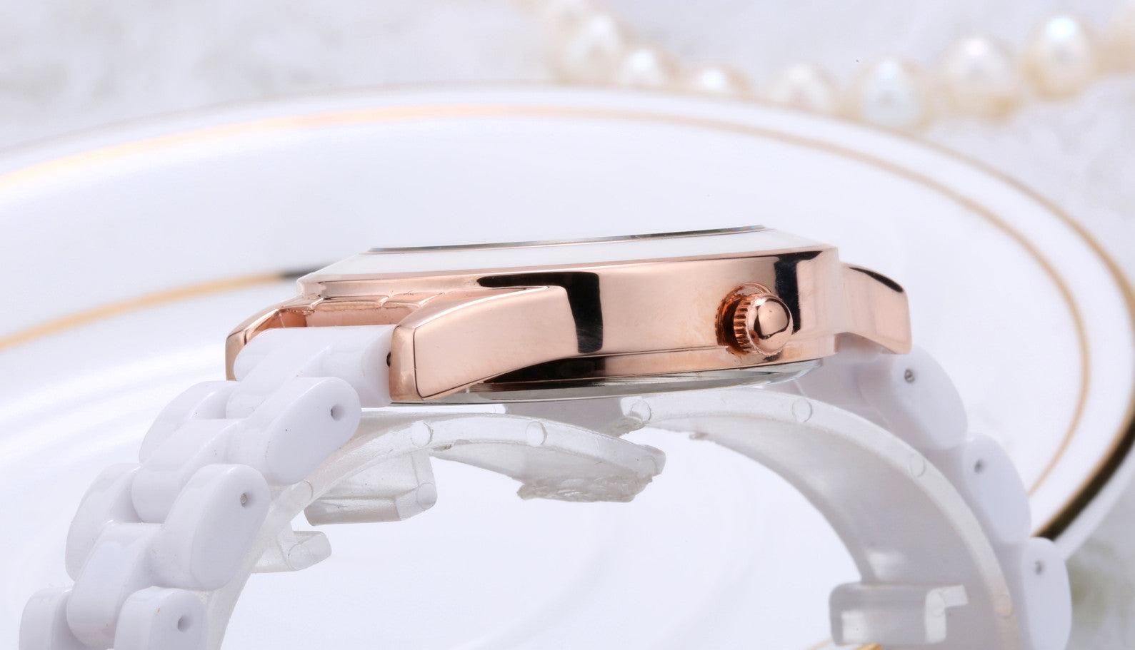 Waterproof Ladies Ceramic Watch