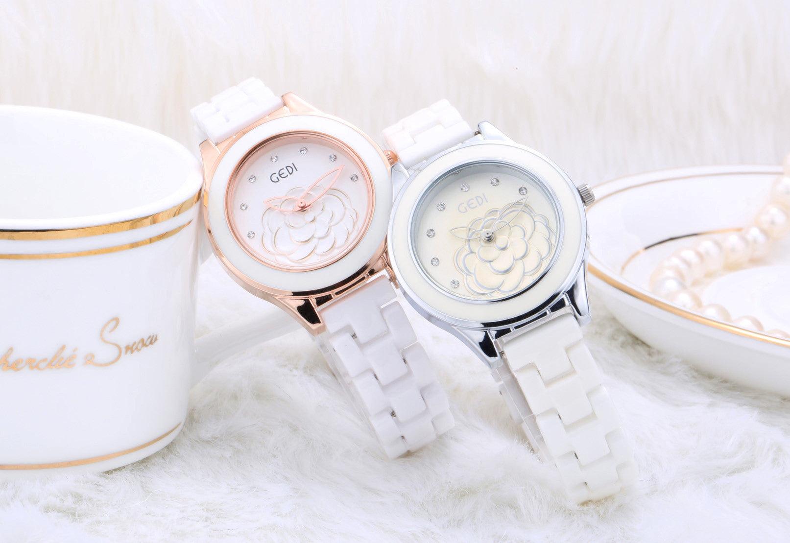 Waterproof Ladies Ceramic Watch
