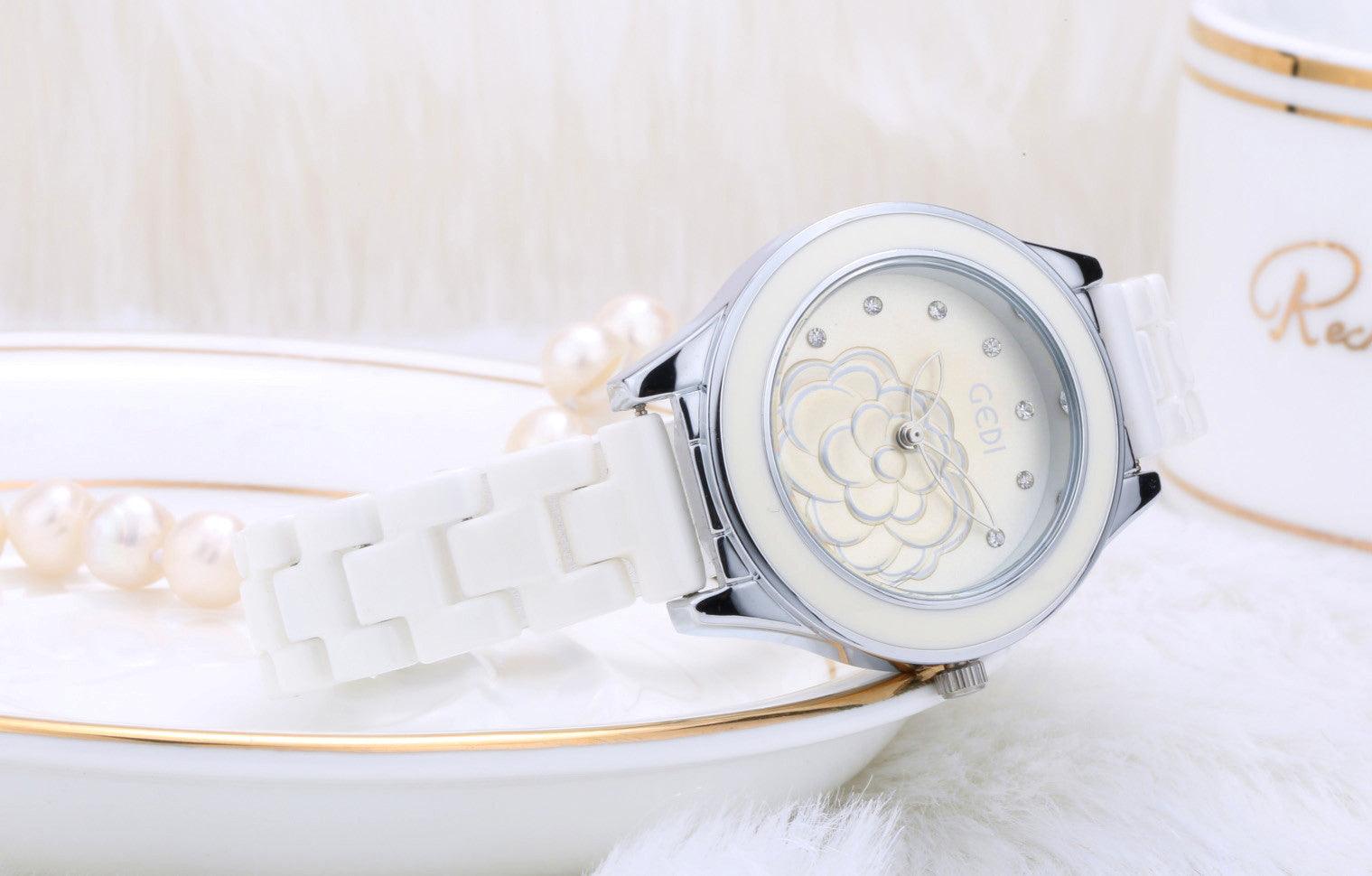 Waterproof Ladies Ceramic Watch