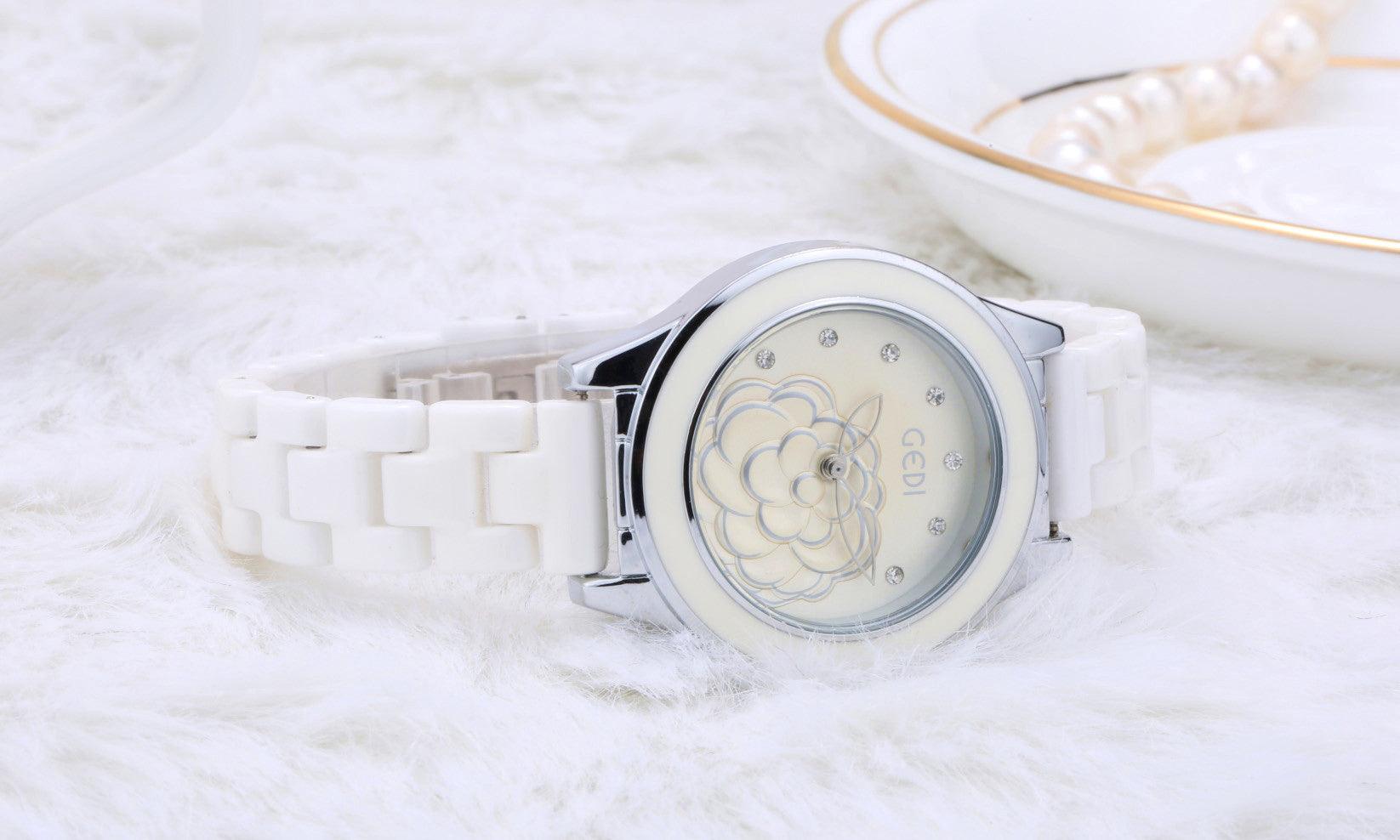 Waterproof Ladies Ceramic Watch