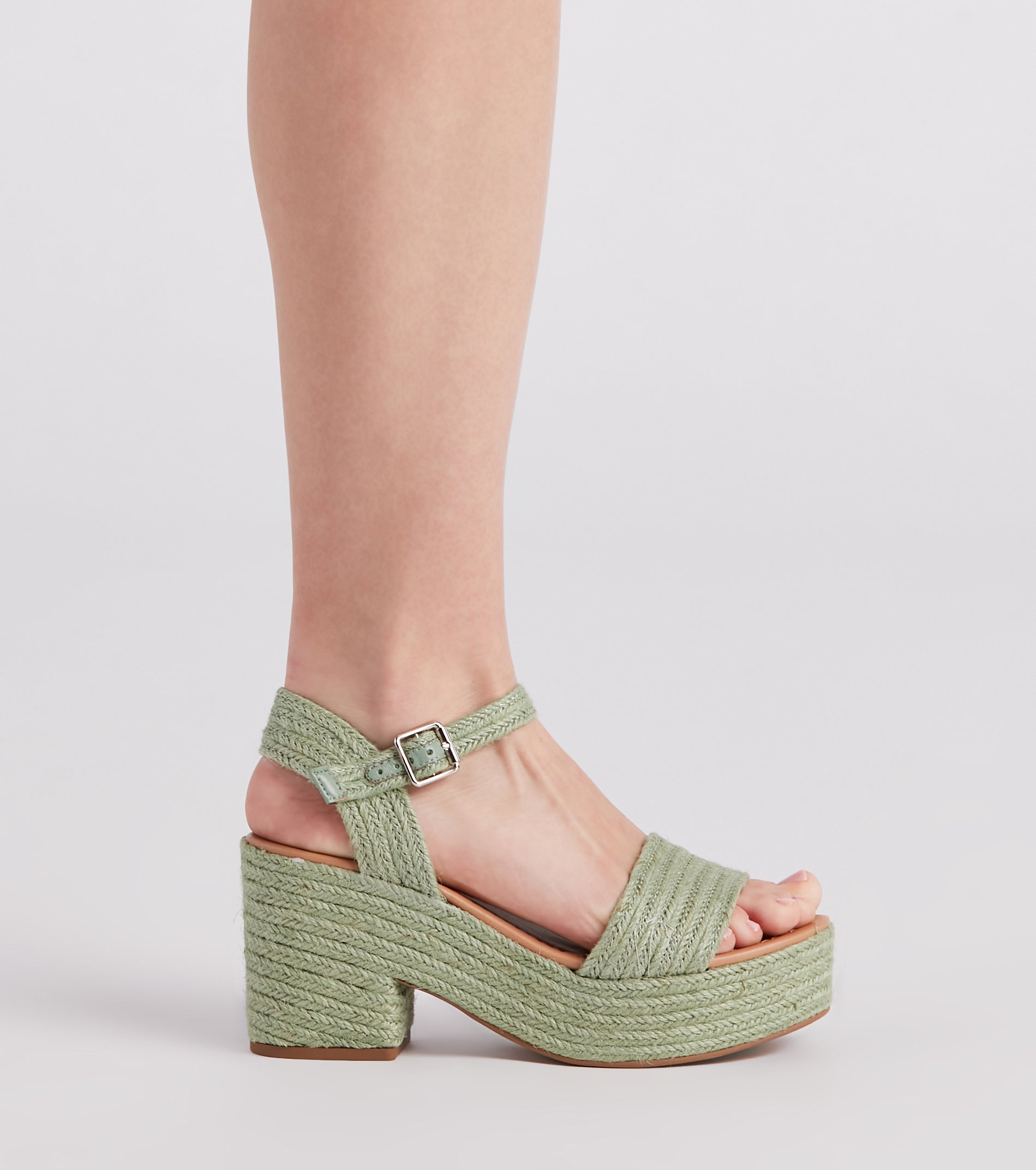 Sunny Days Ahead Espadrille Platform Sandals