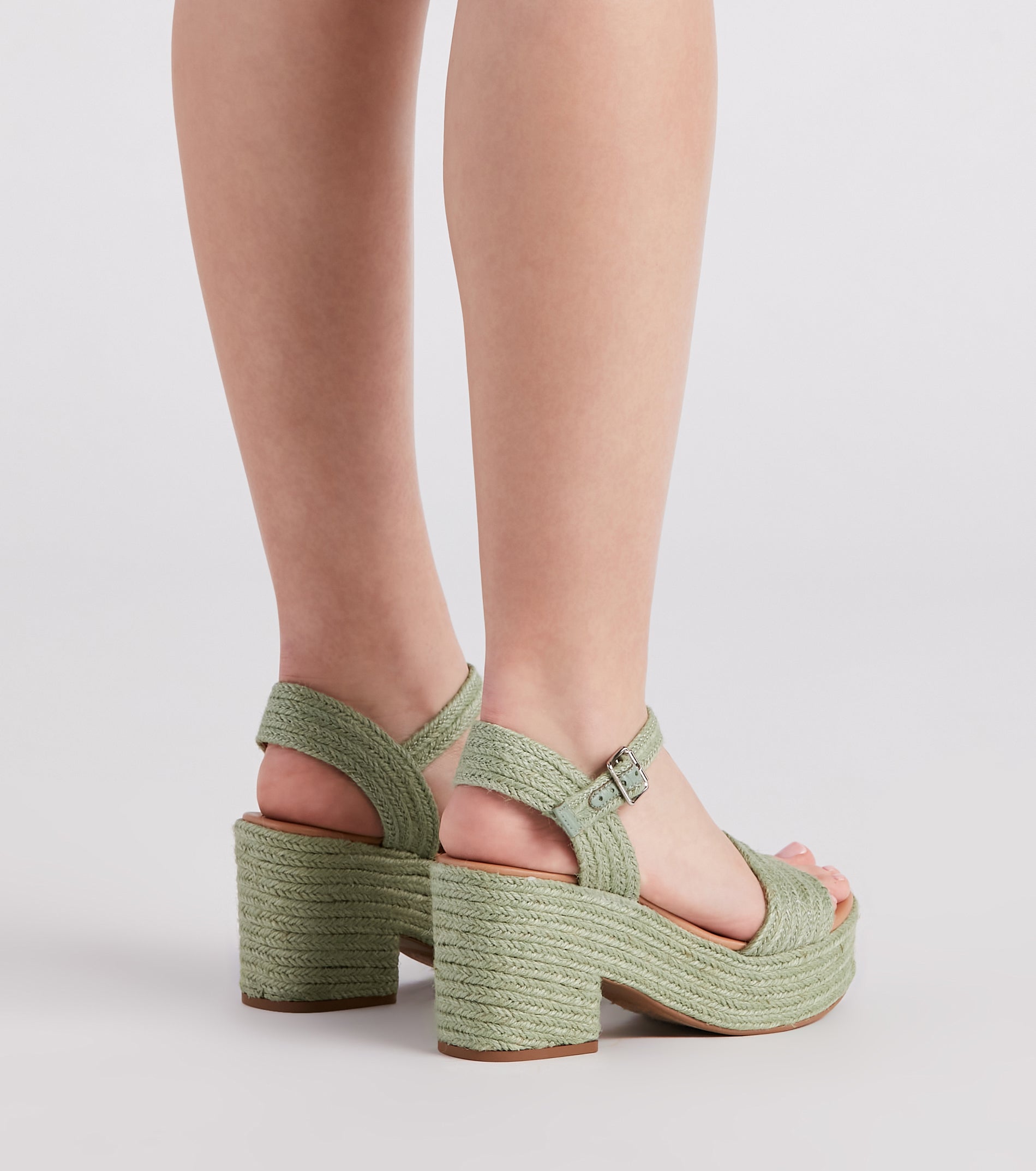 Sunny Days Ahead Espadrille Platform Sandals