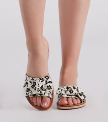 Sandalias con estampado floral Darling Daisy