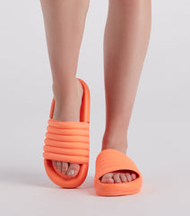 Sandalias cómodas tipo pantuflas tipo Puff