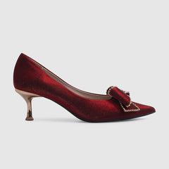 Abendschuhe Pumps Rot