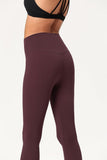 High Waisted Cropped Fitness Leggings