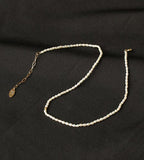 Elegant Pearl Beaded Collarbone Necklace